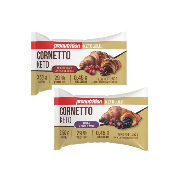 Keto - Cornetto 50gr | Vari Gusti | PRONUTRITION main product photo