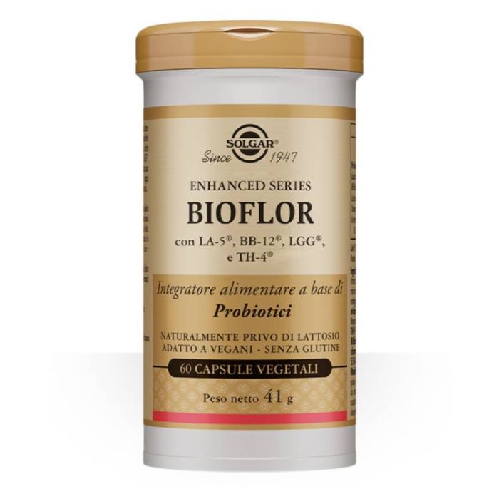 Bioflor 60 Caspule veg | Probiotici per adulti | SOLGAR main product photo