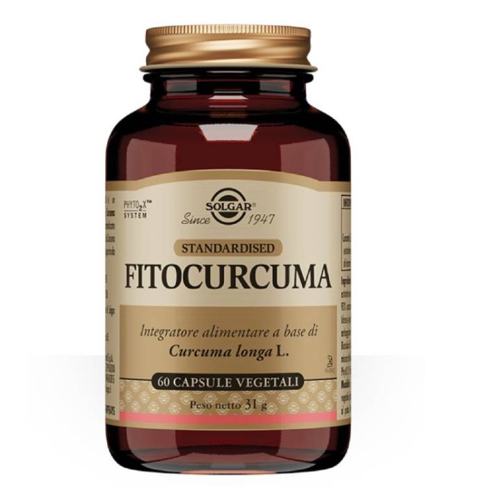 Fitocurcuma 60 cps | Digestione e fegato | SOLGAR main product photo