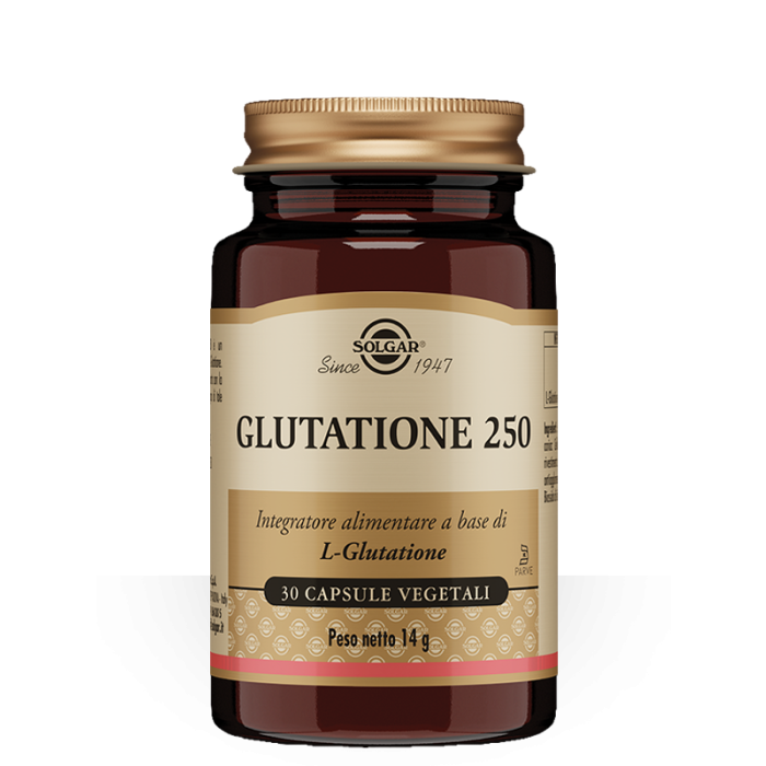 Glutatione 250 30cps vegetali | Integratore antiossidante | SOLGAR main product photo