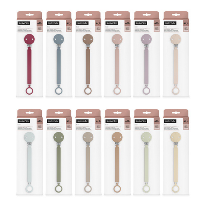 Wonder - Clip Ciuccio | In silicone - Vari colori | SUAVINEX main product photo