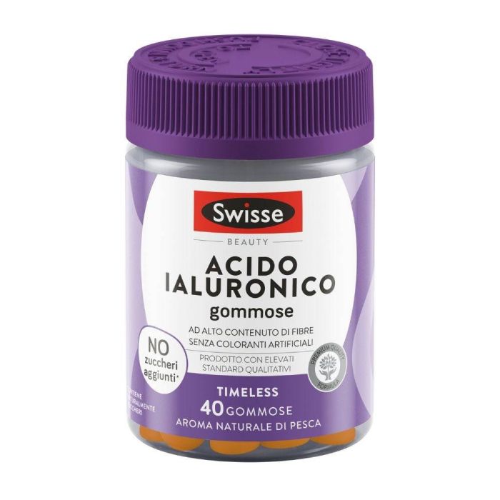 Acido Ialuronico 40 gommose | Ad alto contenuto di fibre| SWISSE main product photo