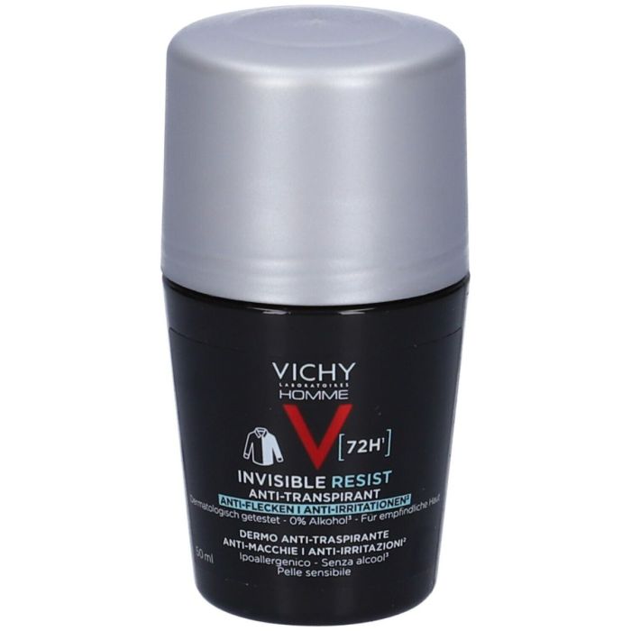Deo Roll On 72h Invisible resist 50ml | Deodorante anti traspirante uomo | VICHY main product photo