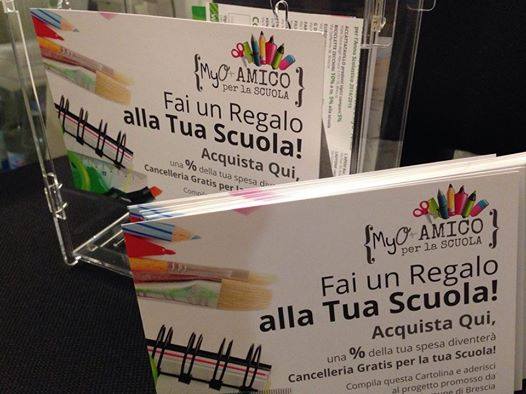 La Farmacia Bravi di BresciaDue aderisce al Progetto Myo Amico per la Scuola a sostegno delle scuole bresciane
