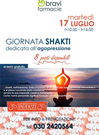 rilassamento corpo e mente Giornata Shakti Bravi Farmacie